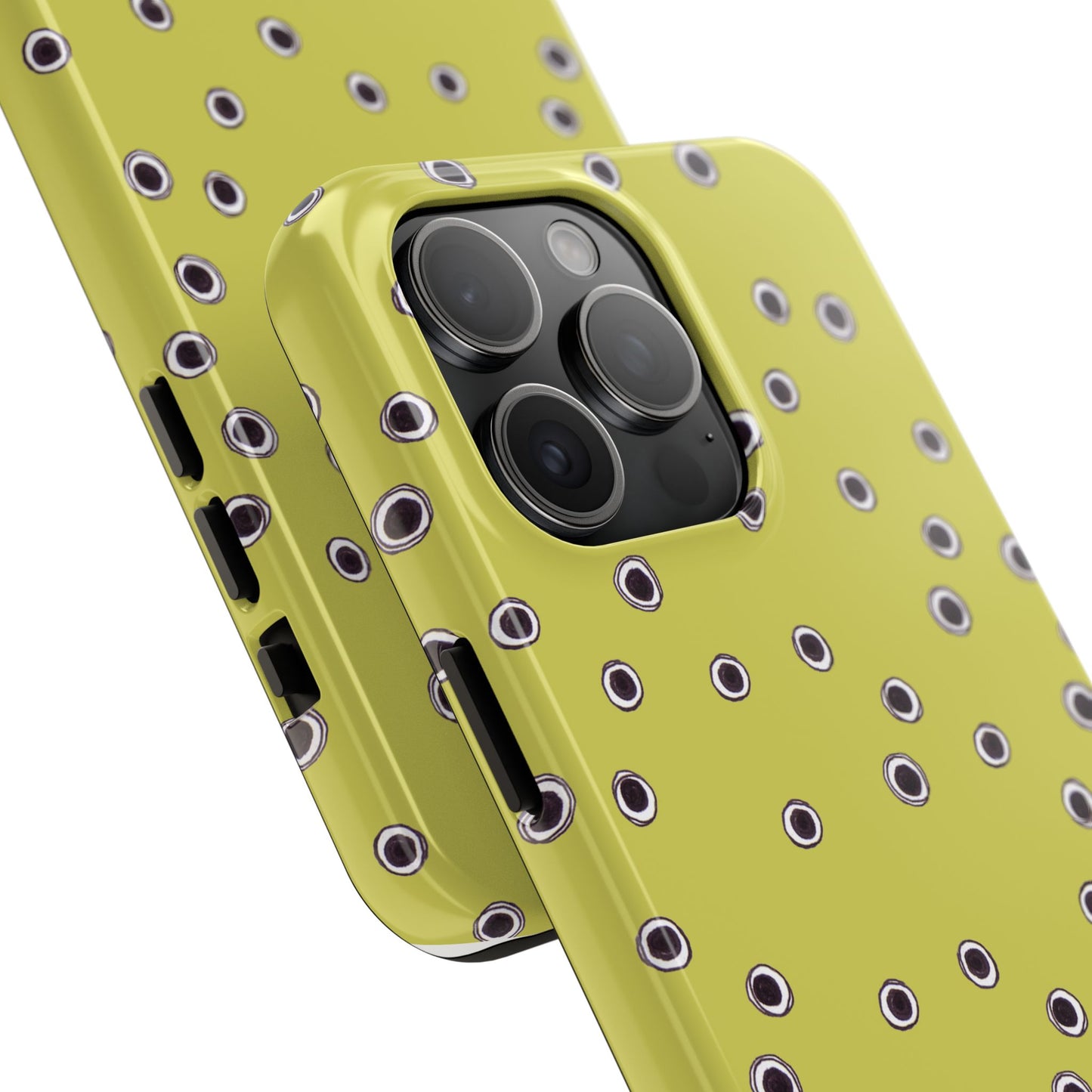 Halo Dots Green Phone Case