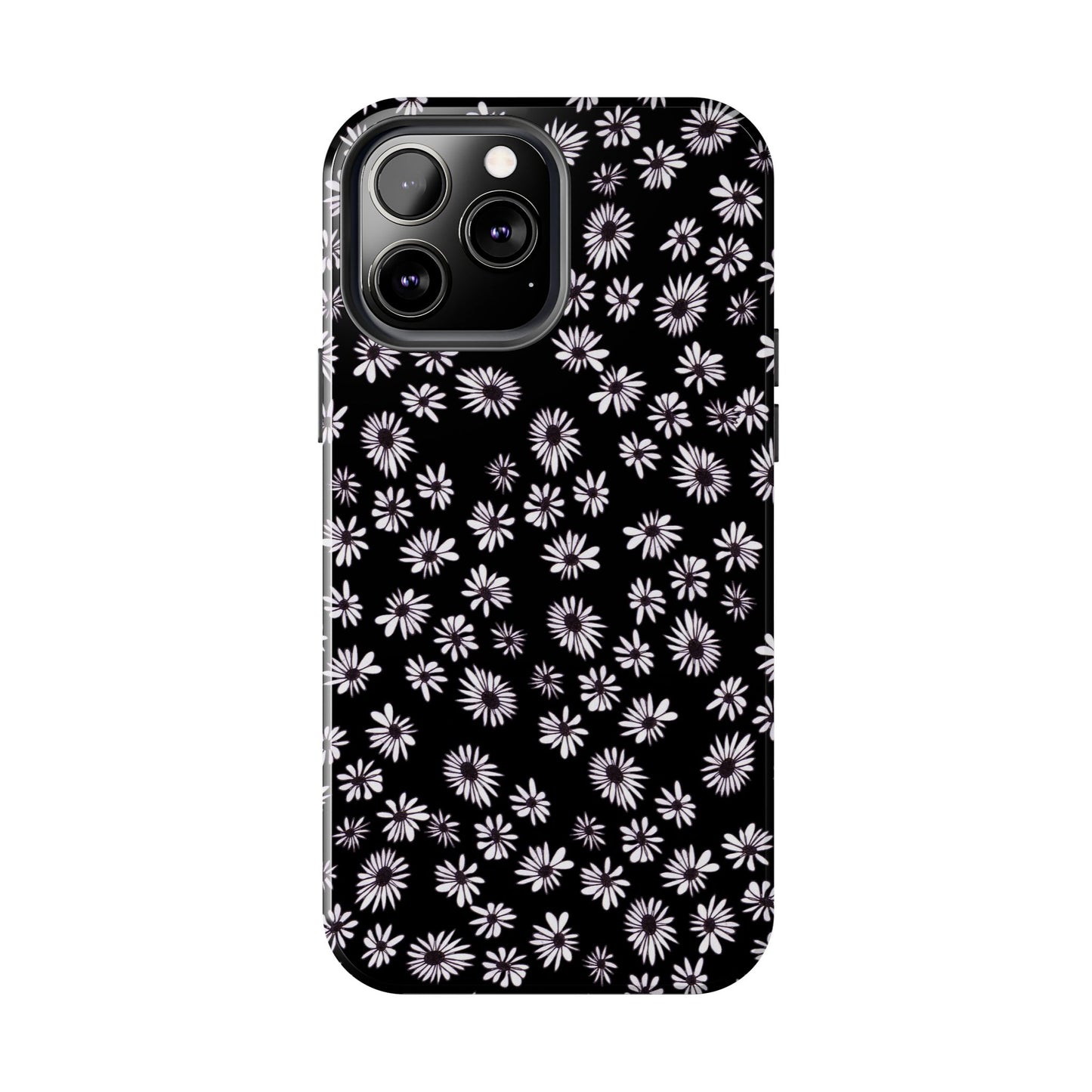 Random Daisy Black / White Phone Case