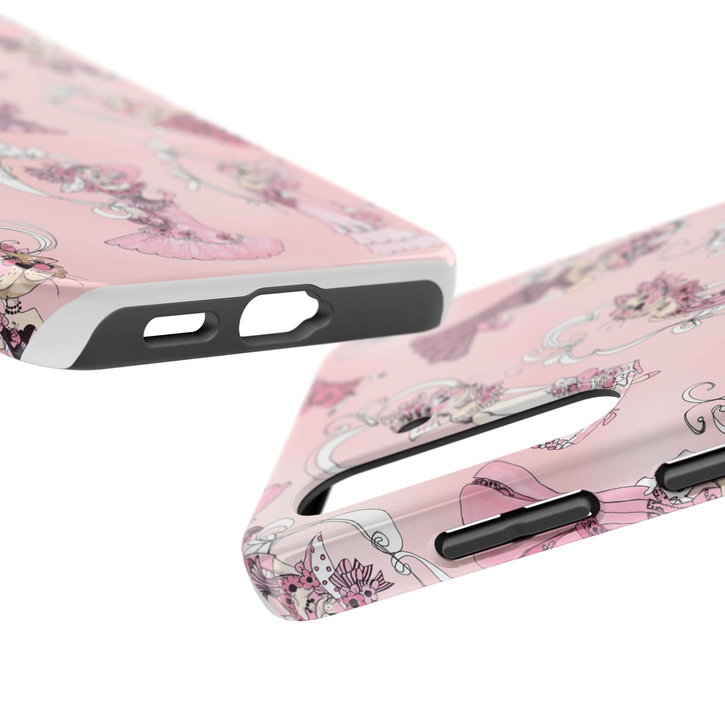 Lady Cats Tossed Phone Case