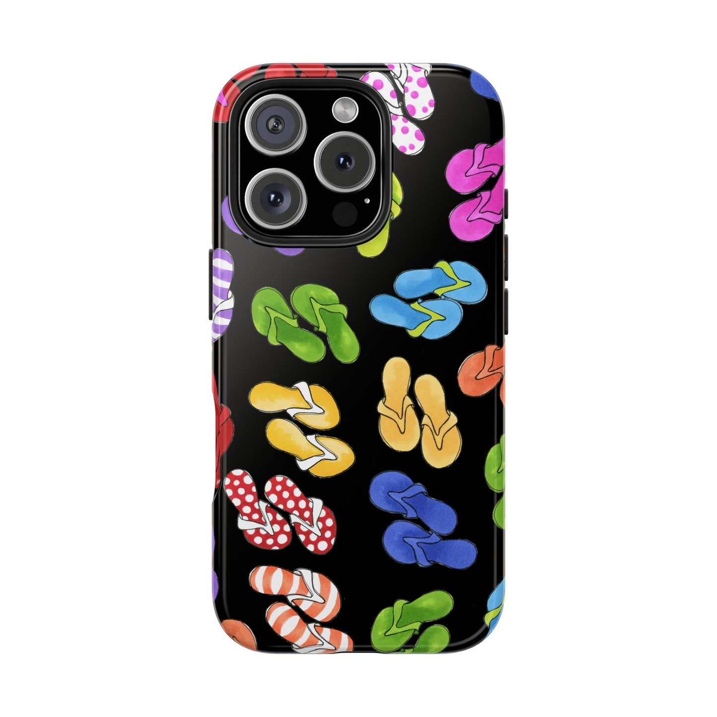 Fun Flops Black Phone Case