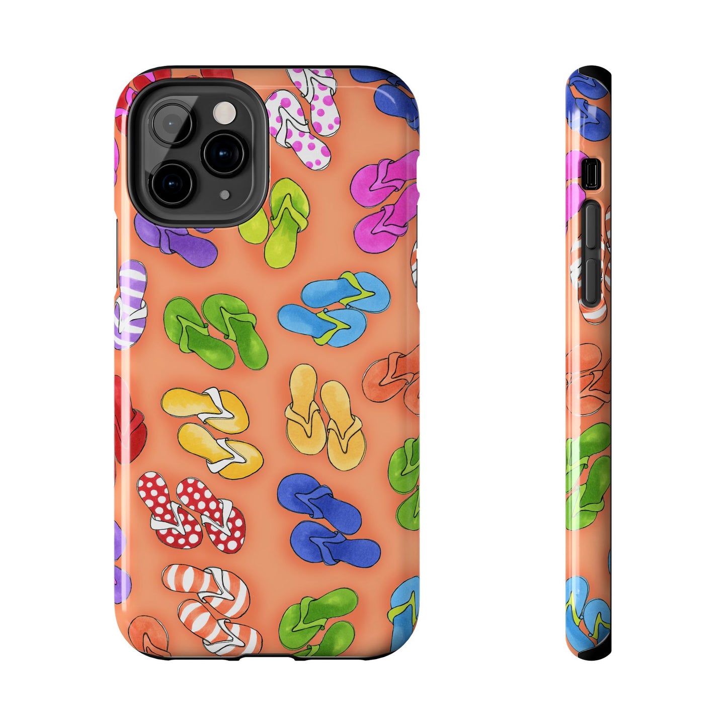 Fun Flops Orange Phone Case