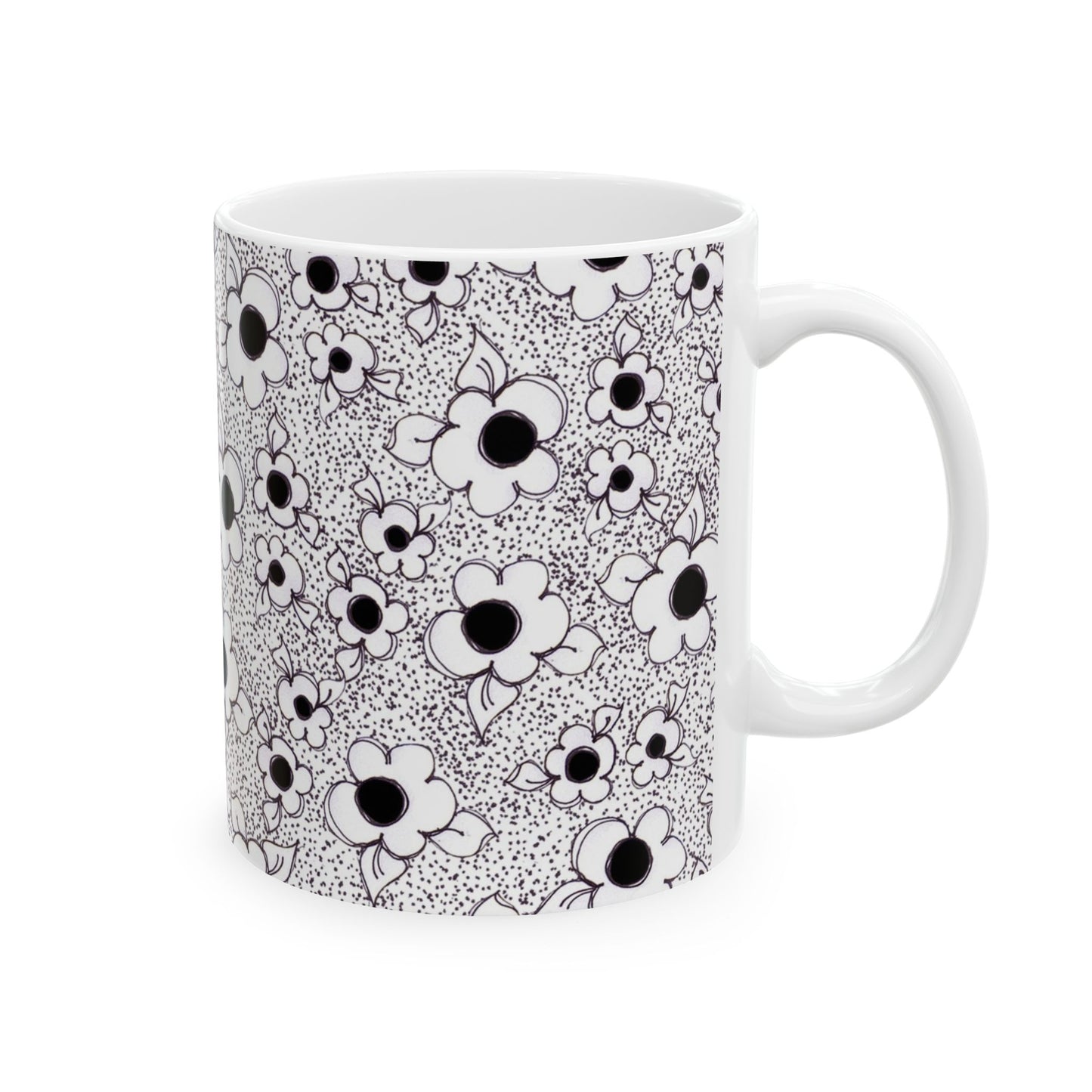 Daisies & Stipple Cup