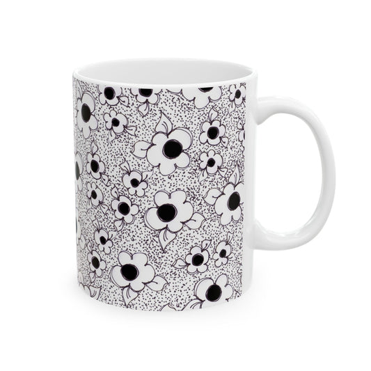 Daisies & Stipple Cup