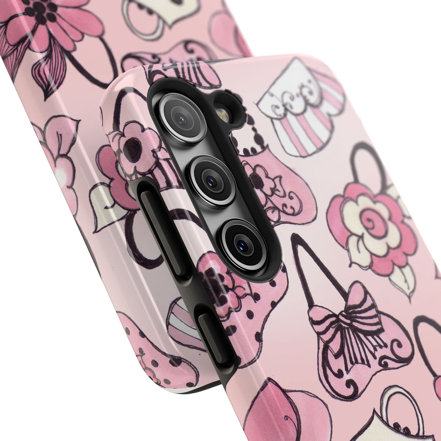 Cat Bags Pink Phone Case