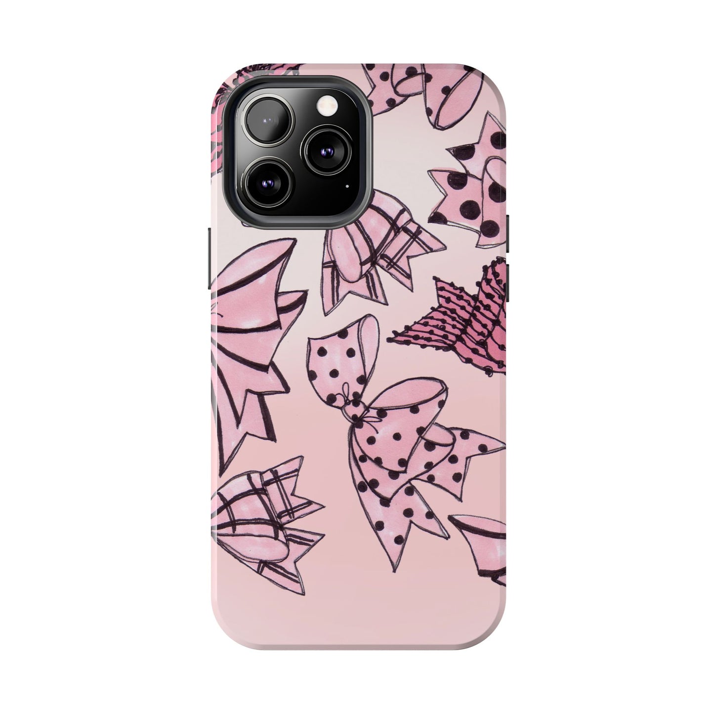 Cat Bows Pink Phone Case