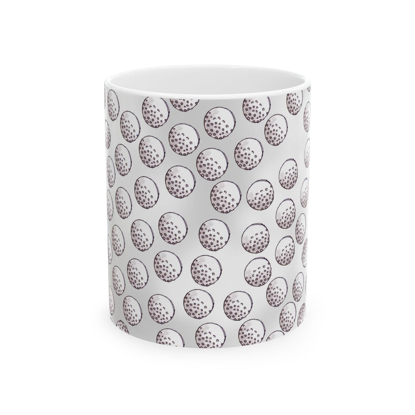 Ball Dots Gray Cup
