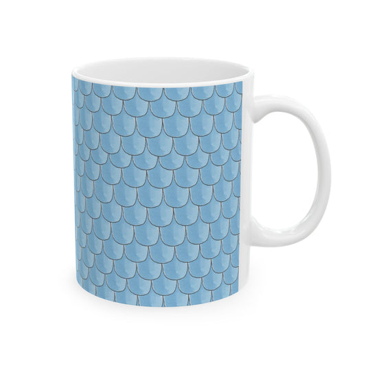 Scales Blue Cup