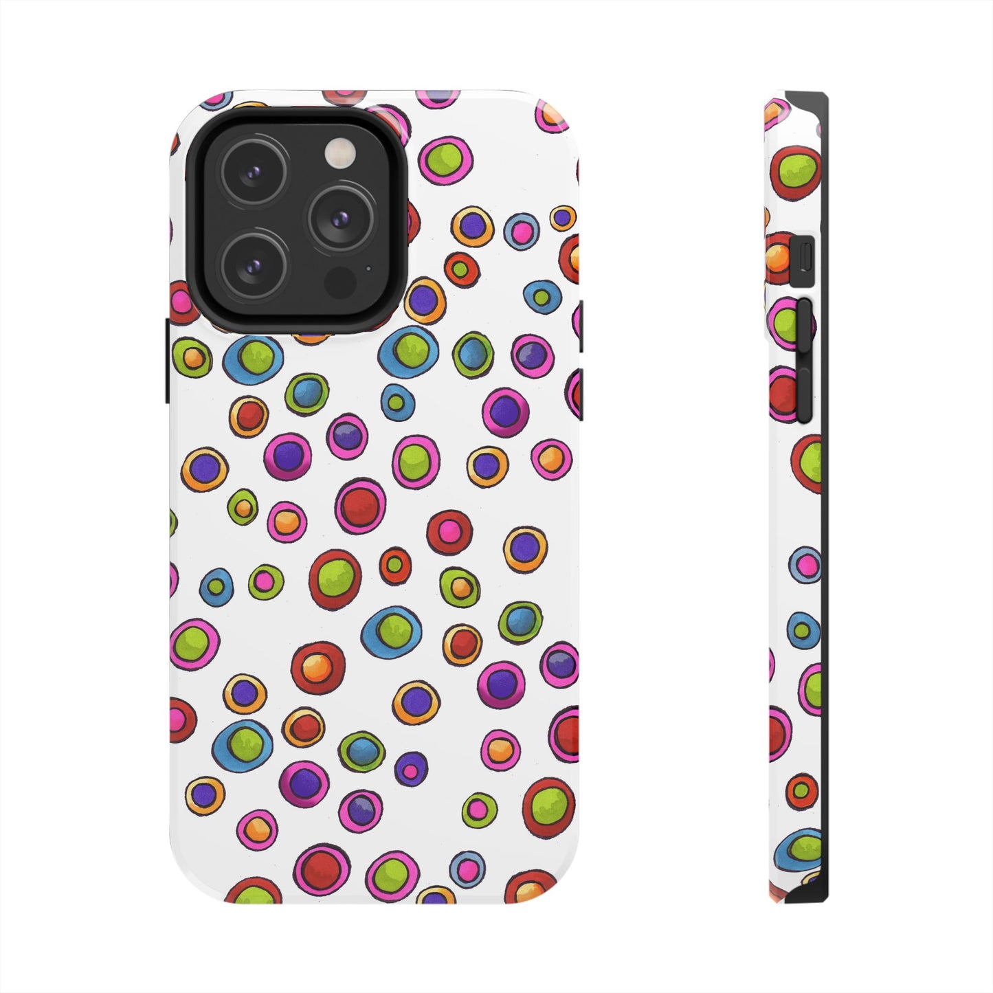 Dopey Dots White Phone Case