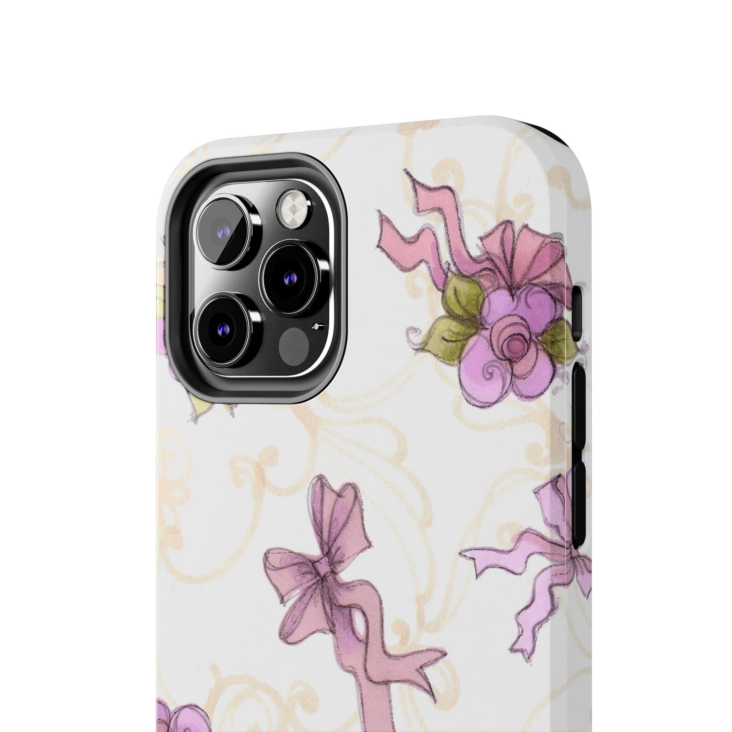 Flower Model Bow Flowers Phone Case