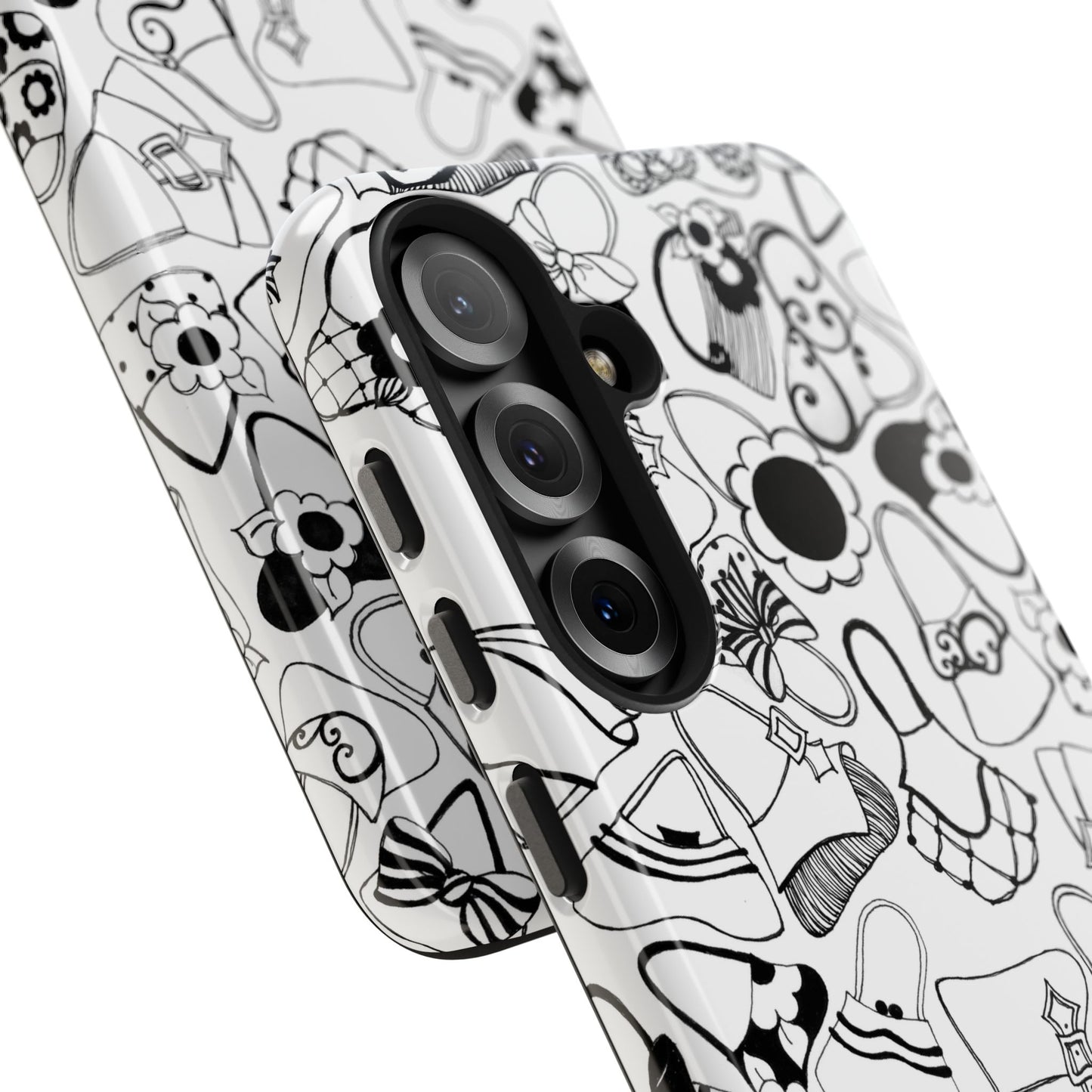 Handbags White / Black Phone Case