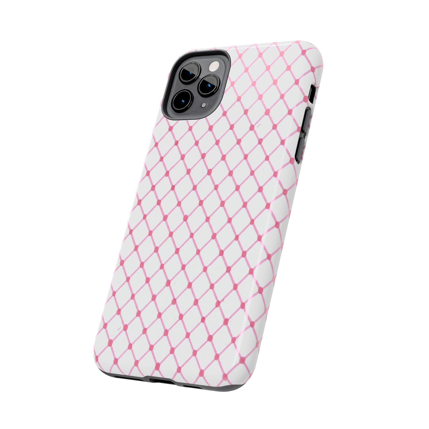 Diamond White / Pink Phone Case