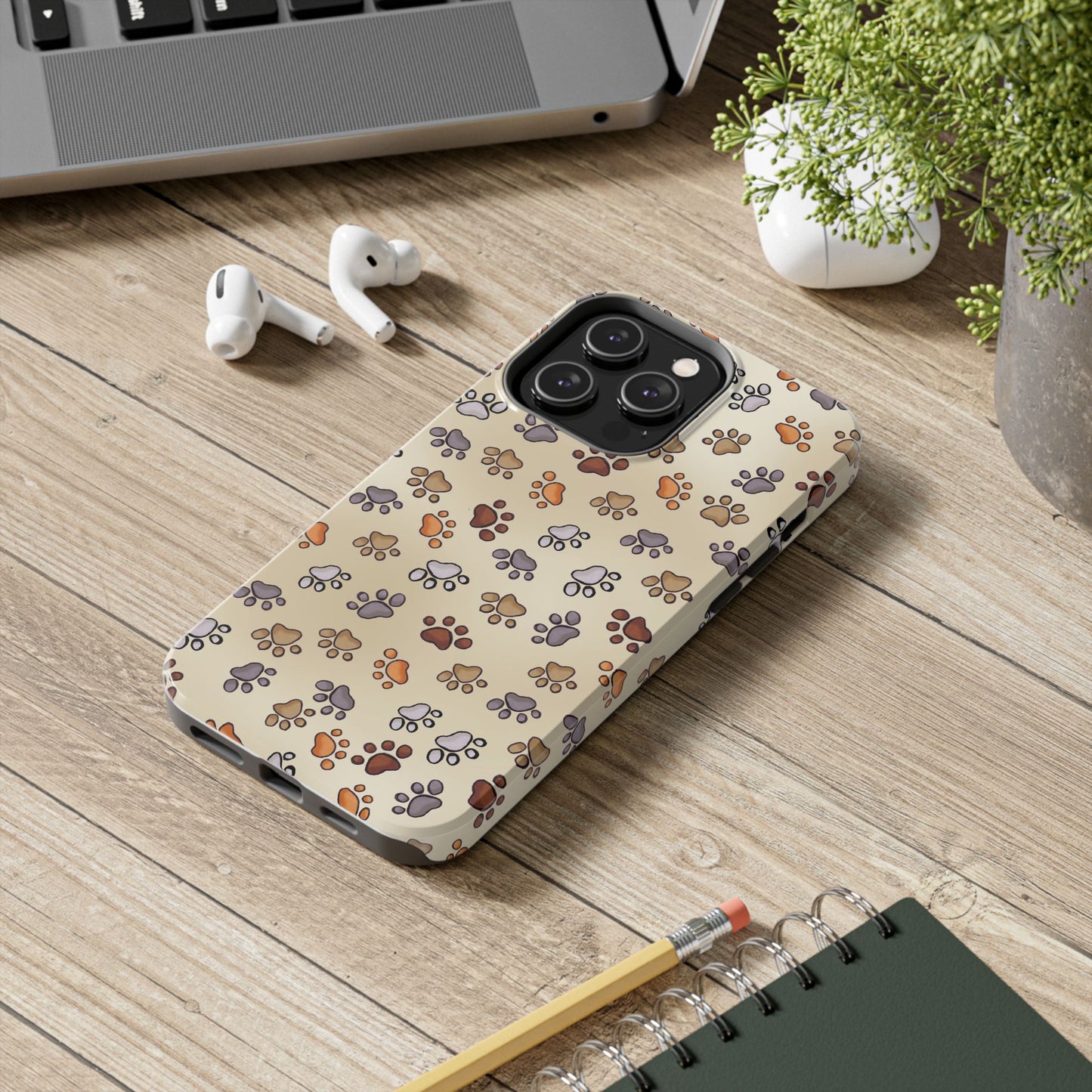 Puppy Paws Bone Phone Case