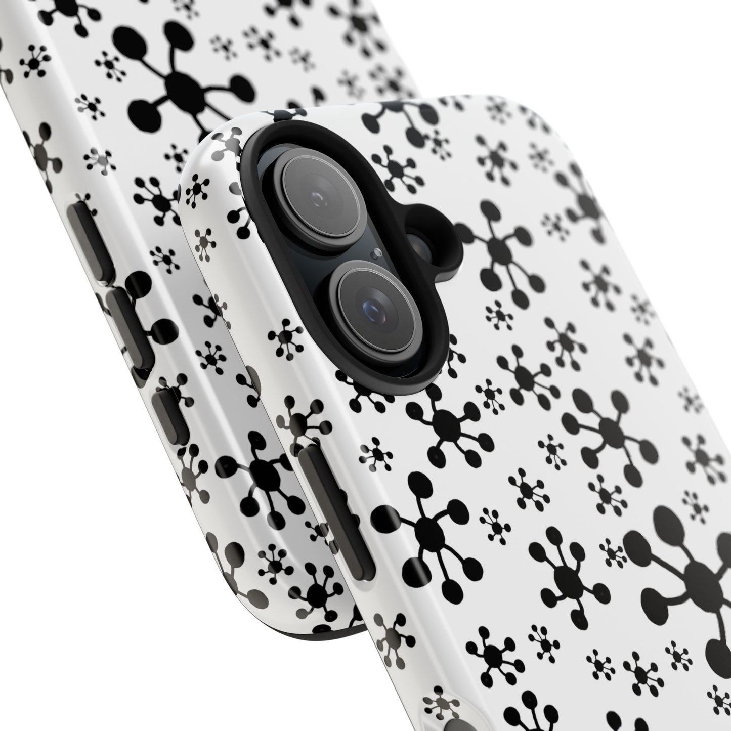Jacks White / Black Phone Case