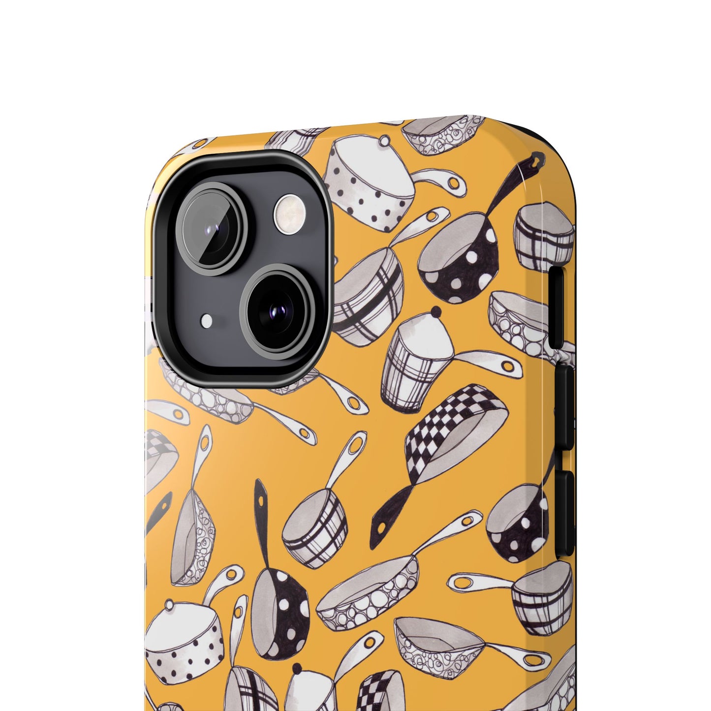 Pots & Pans Flyin' Yellow Phone Case