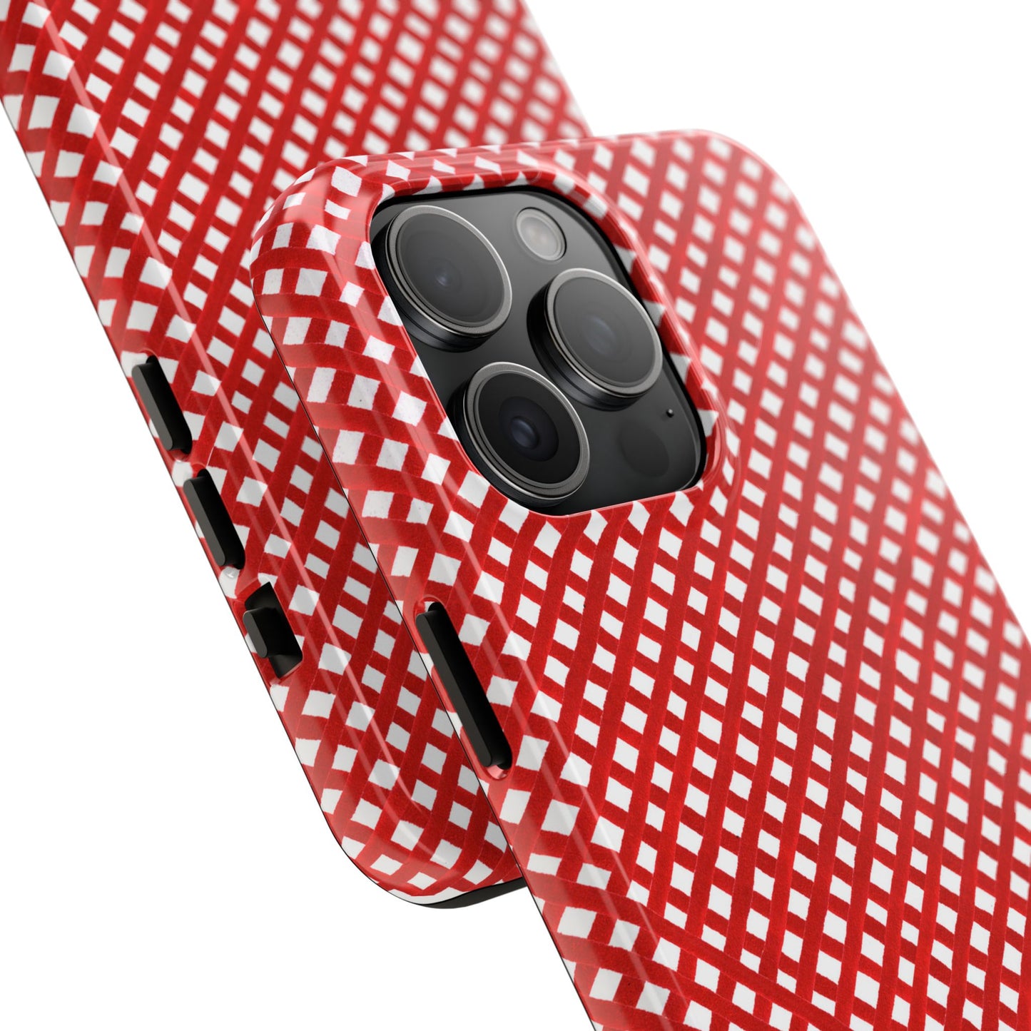 Trellis Check Red Phone Case