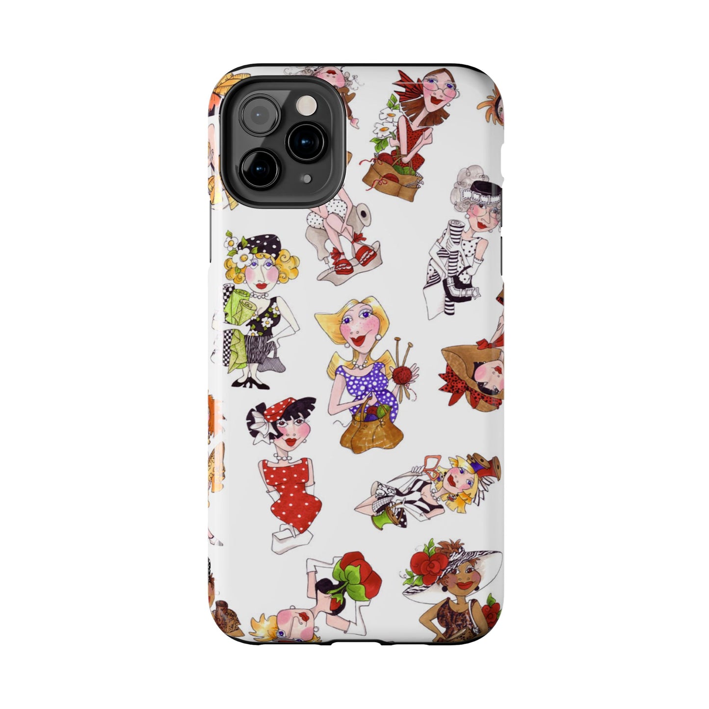 Creative Toss White Phone Case