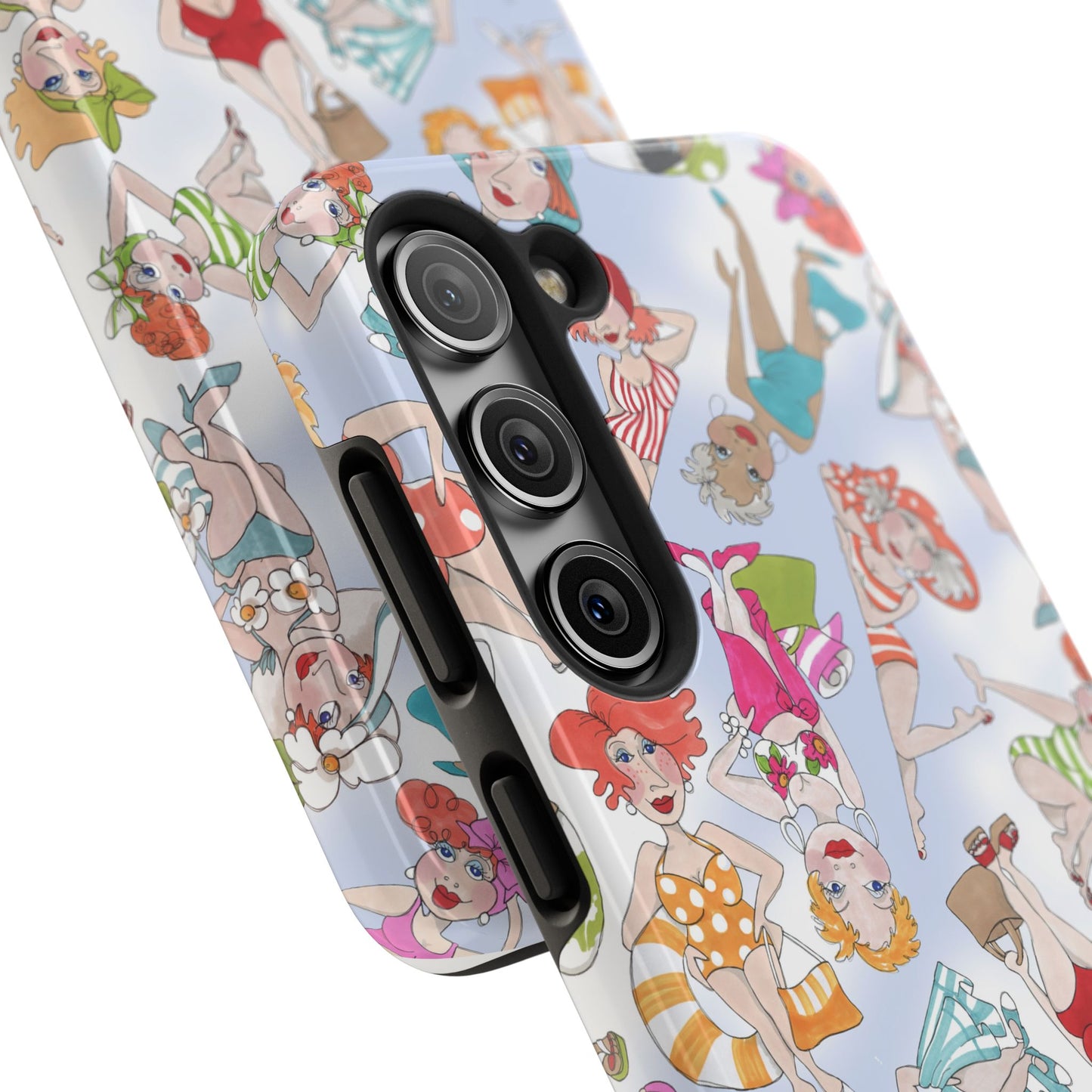 Tossed Fashionistas Phone Case