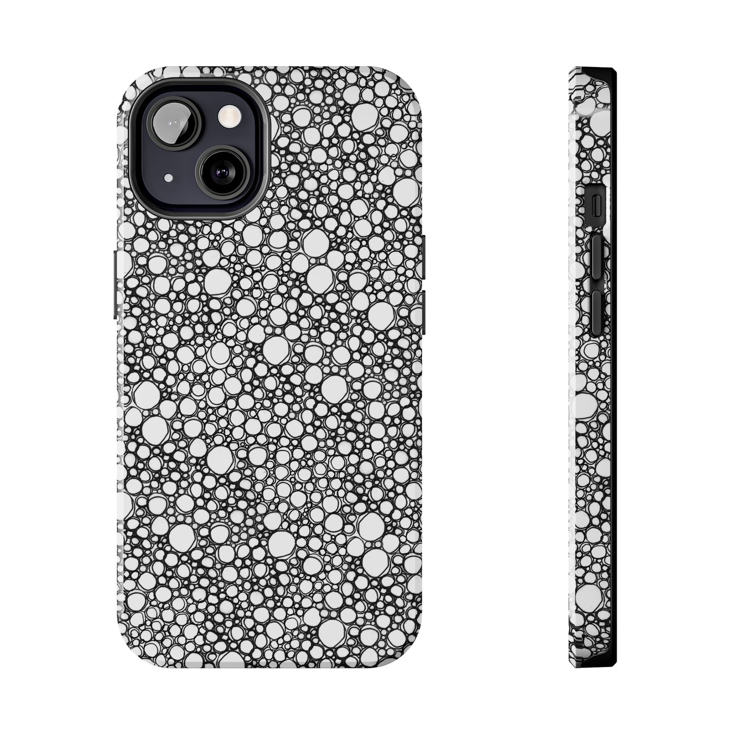 Air Bubbles Black Phone Case