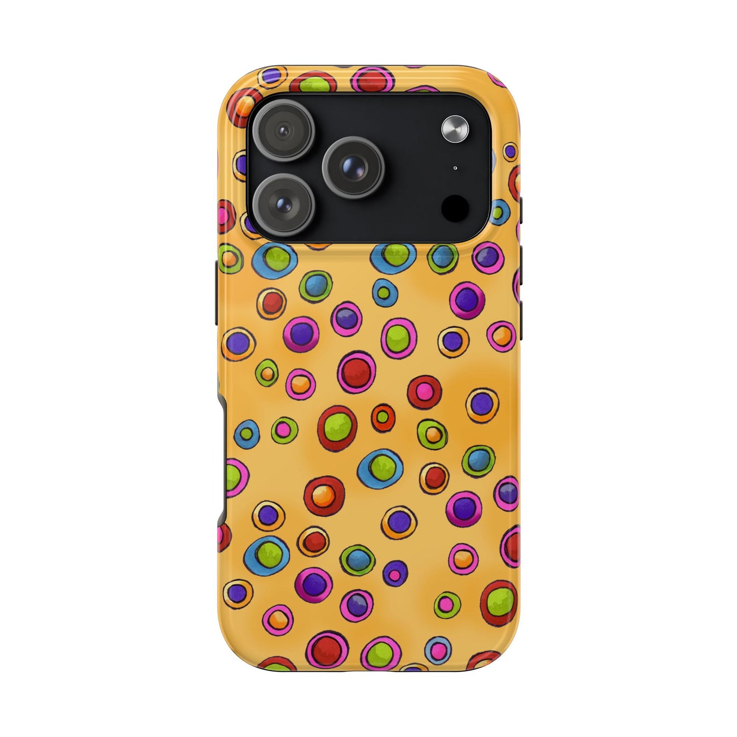 Dopey Dots Yellow Phone Case