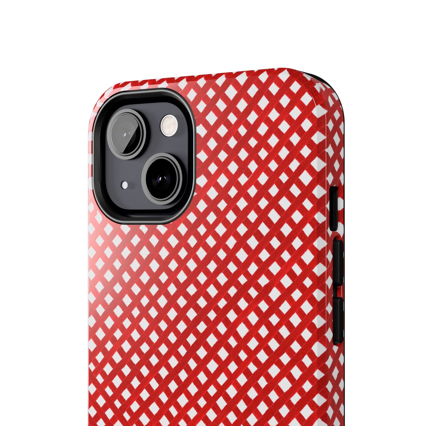 Trellis Check Red Phone Case