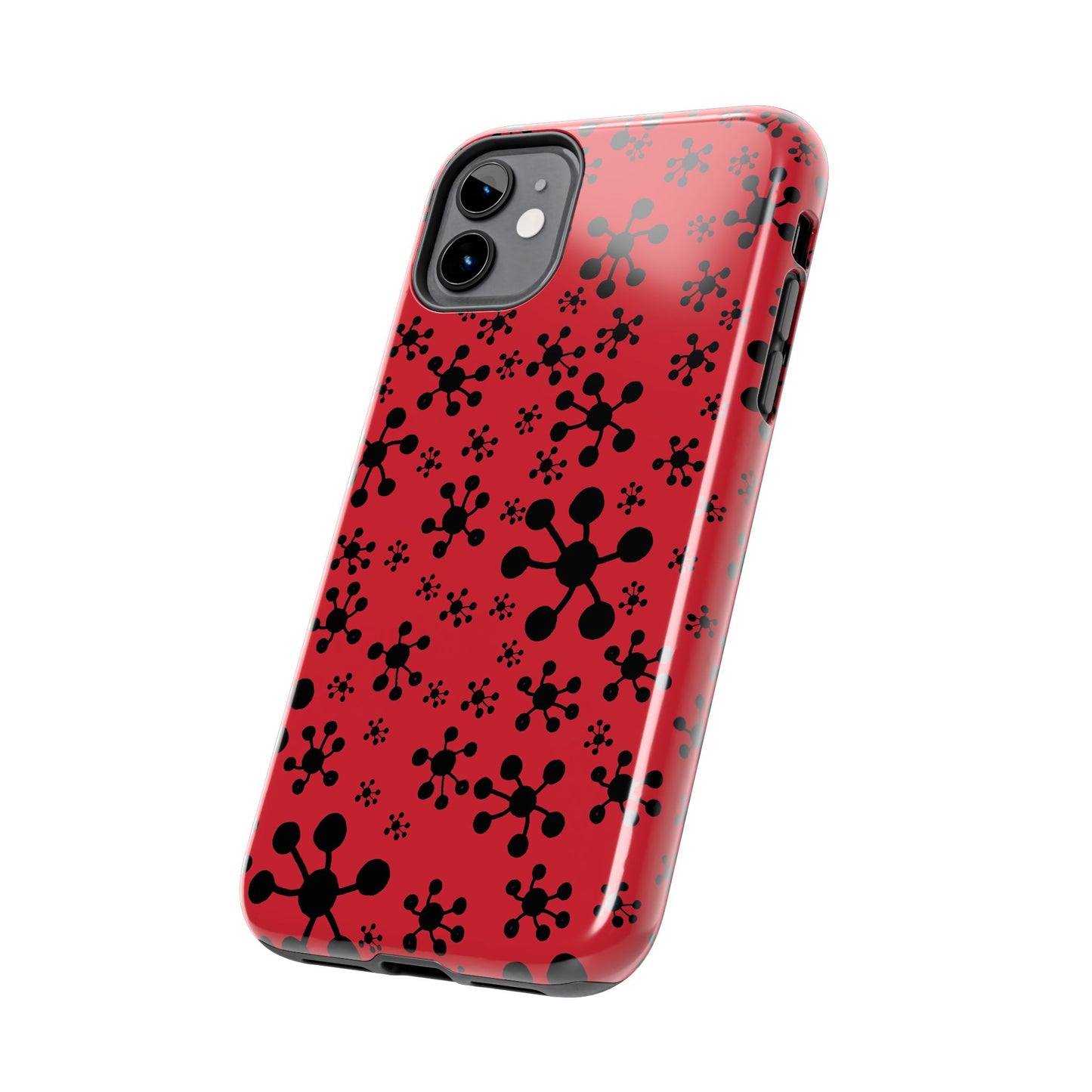 Jacks Red / Black Phone Case