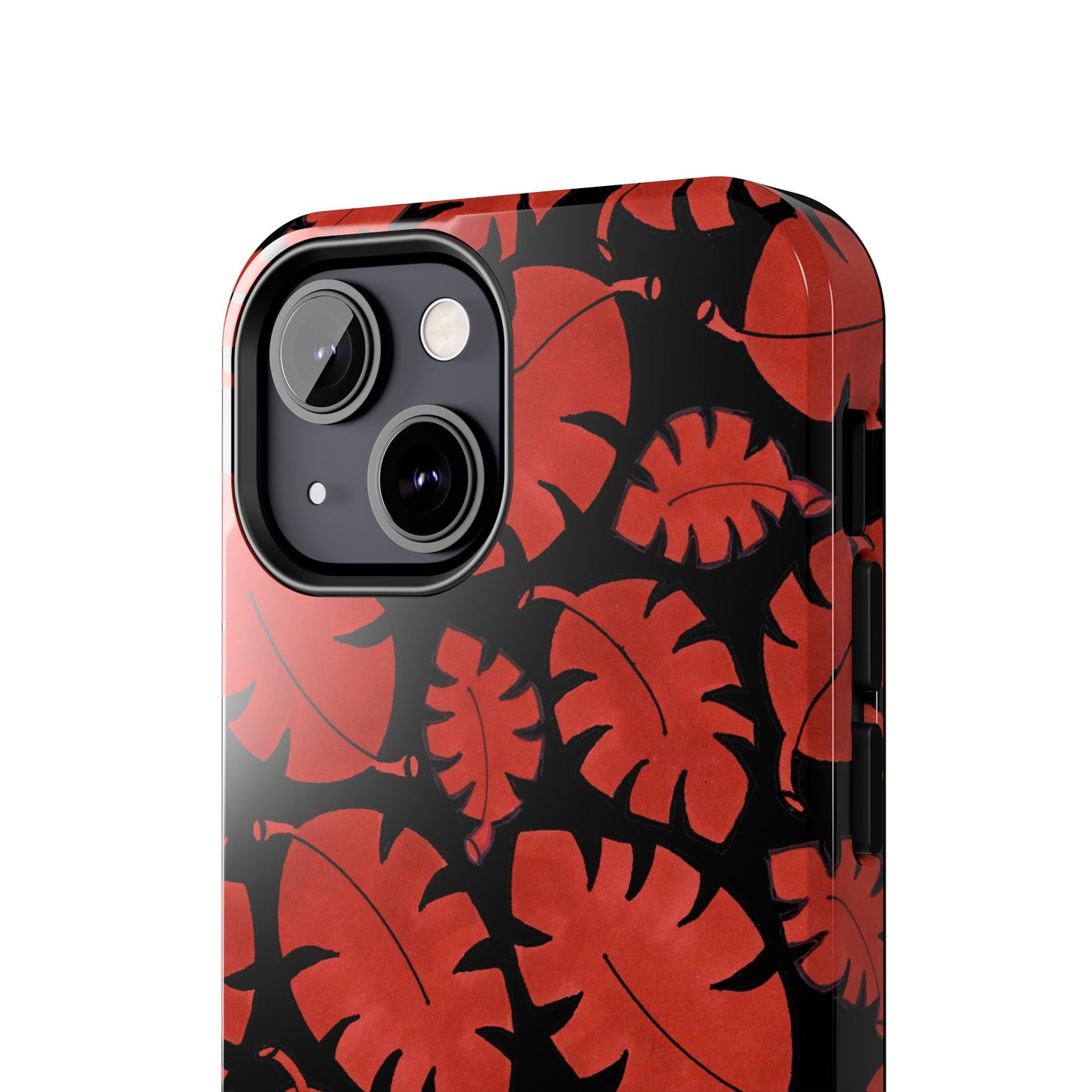 Red Bananas Black Phone Case