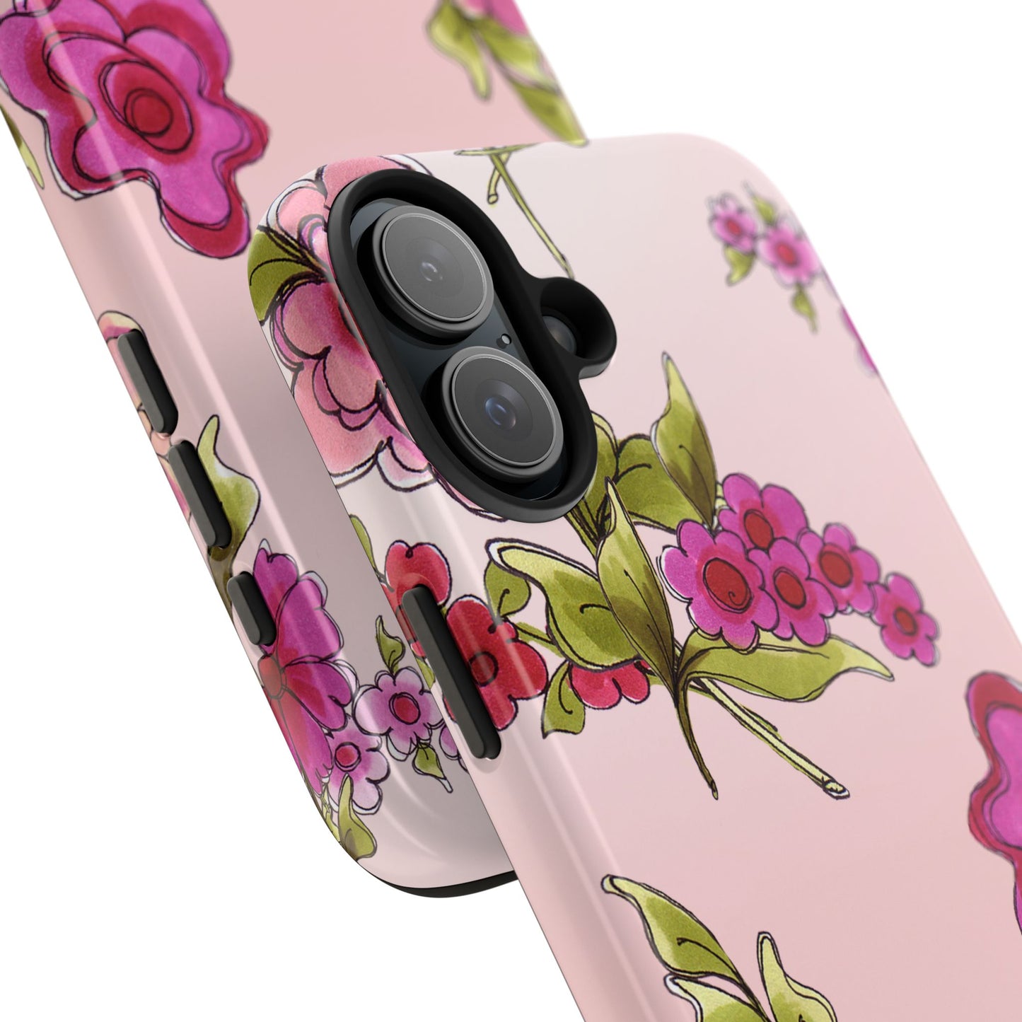 Jumbo Floral Pink Phone Case