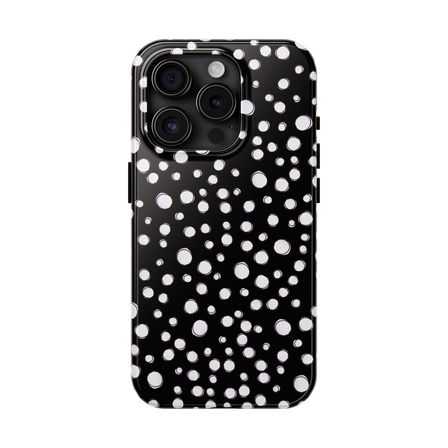 Pot Dots Black Phone Case