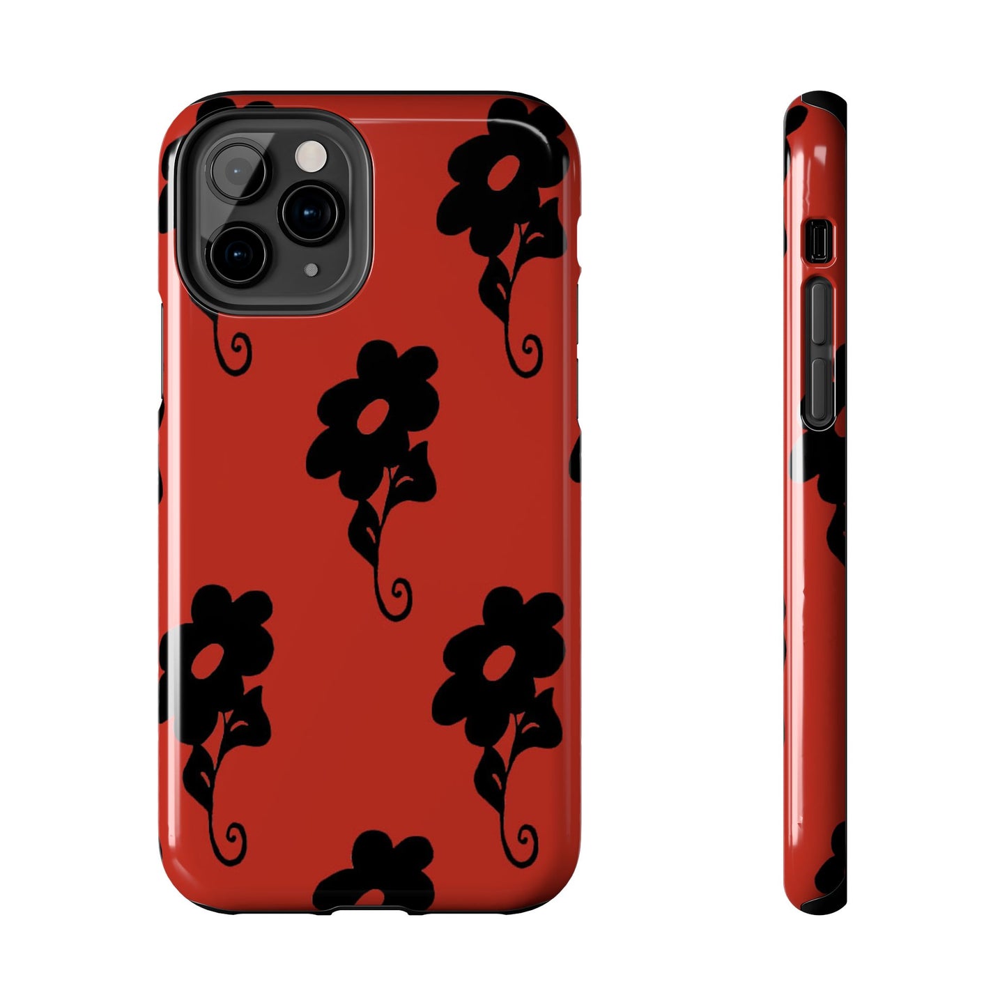 Daring Daisy Red Phone Case