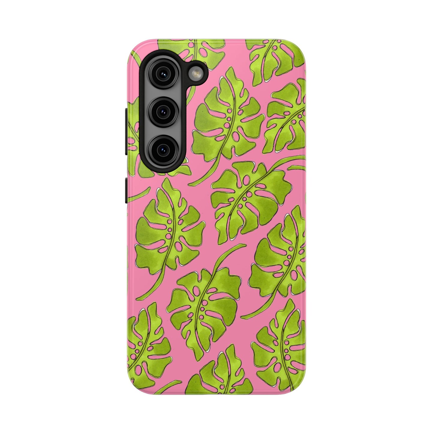 Big Leaf Pink Phone Case