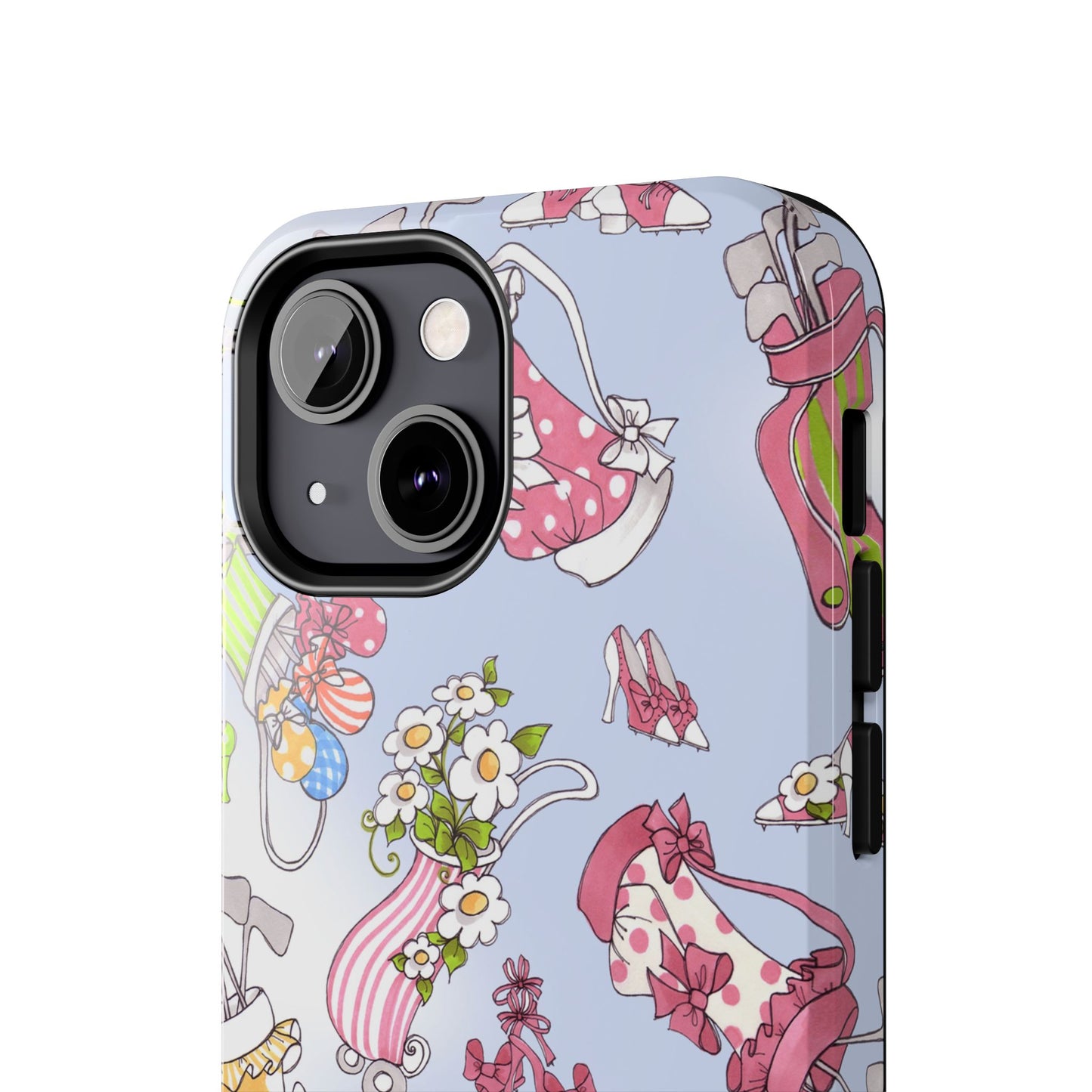 Bags & Shoes Blue Phone Case