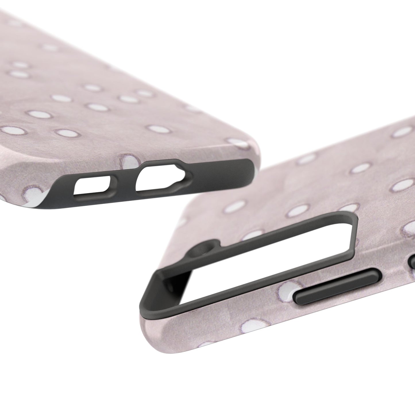 Dinky Dots Silver Phone Case