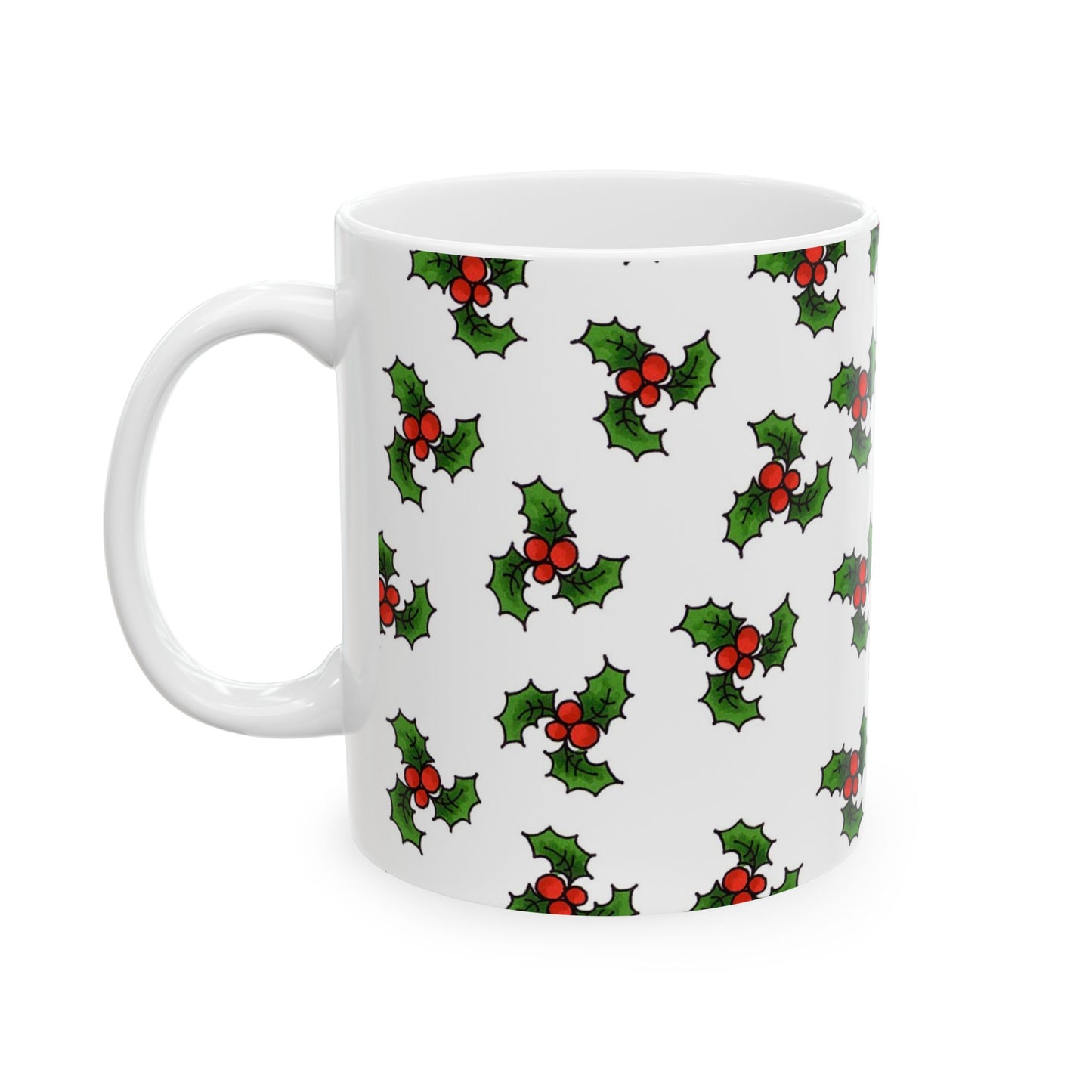 Holly Dance White Cup