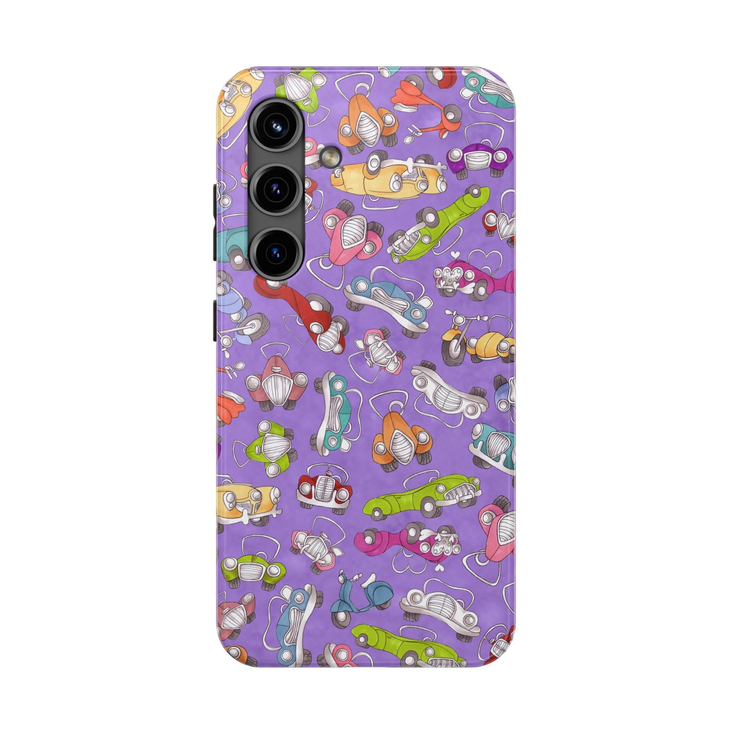 Pile Up Purple Phone Case