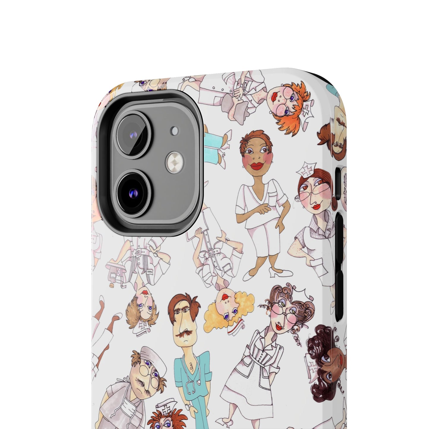 Happy Staff White Phone Case