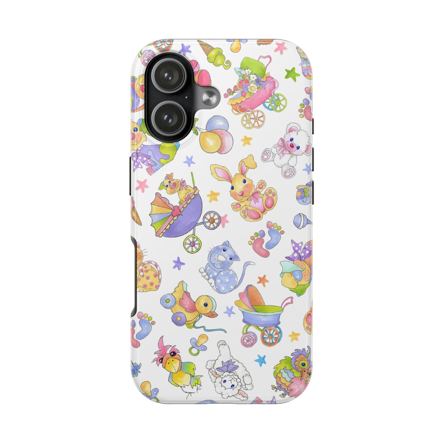 Busy Baby White Phone Case
