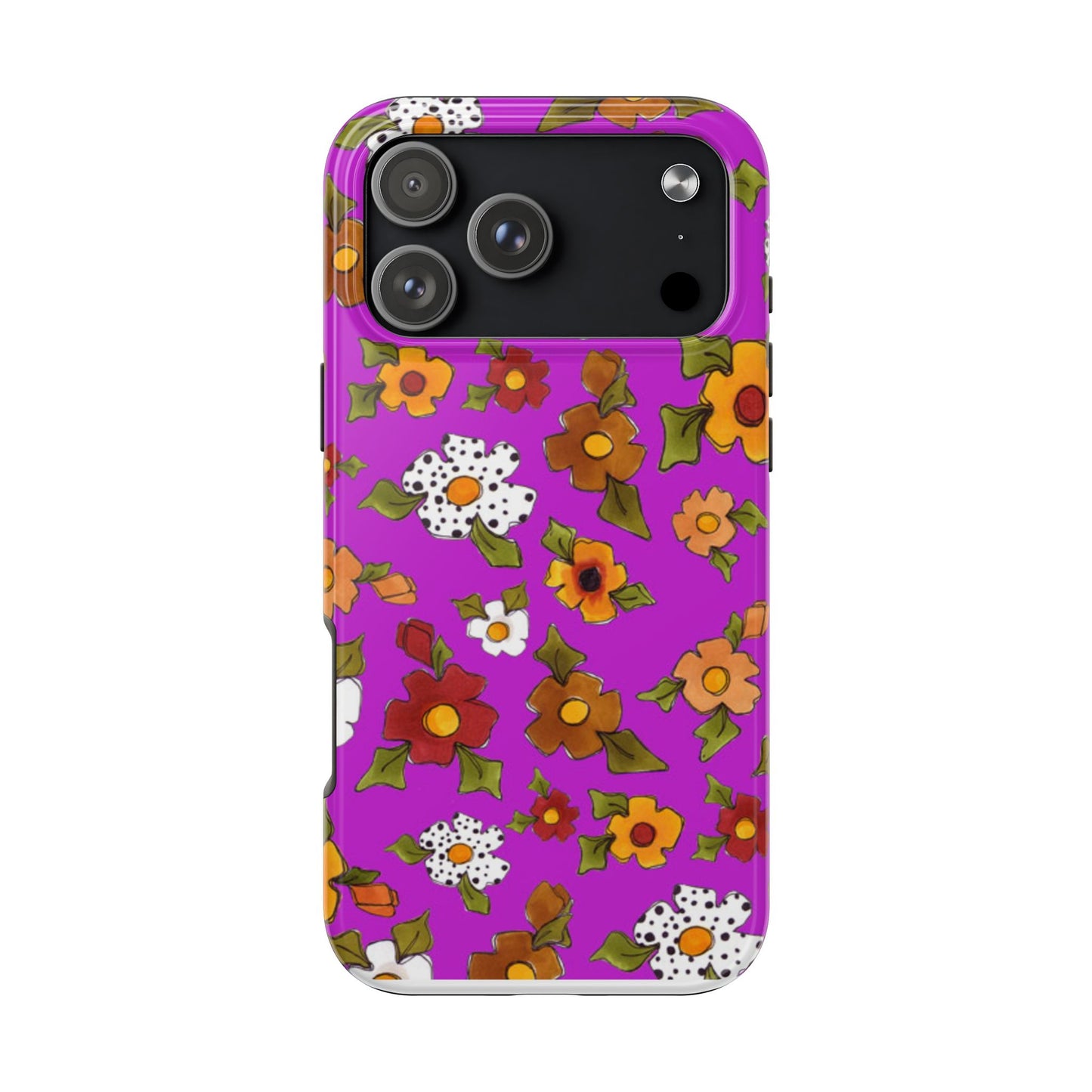 Spice Posie Magenta Phone Case