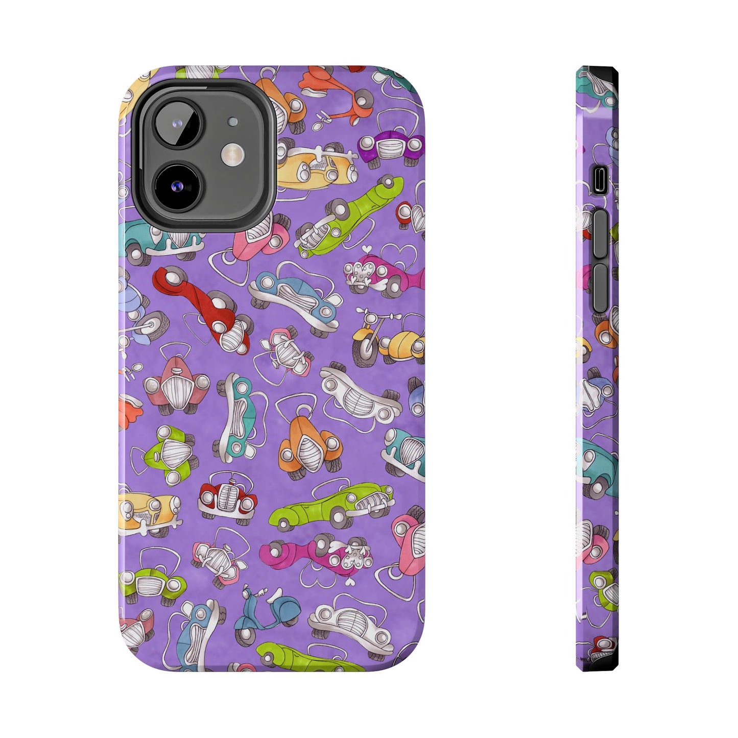 Pile Up Purple Phone Case