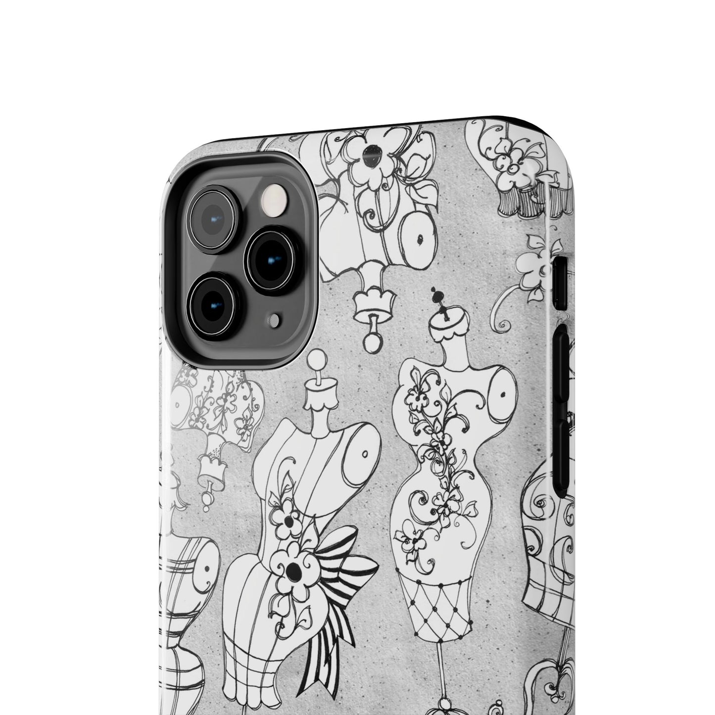 Mannequineque Silver Phone Case