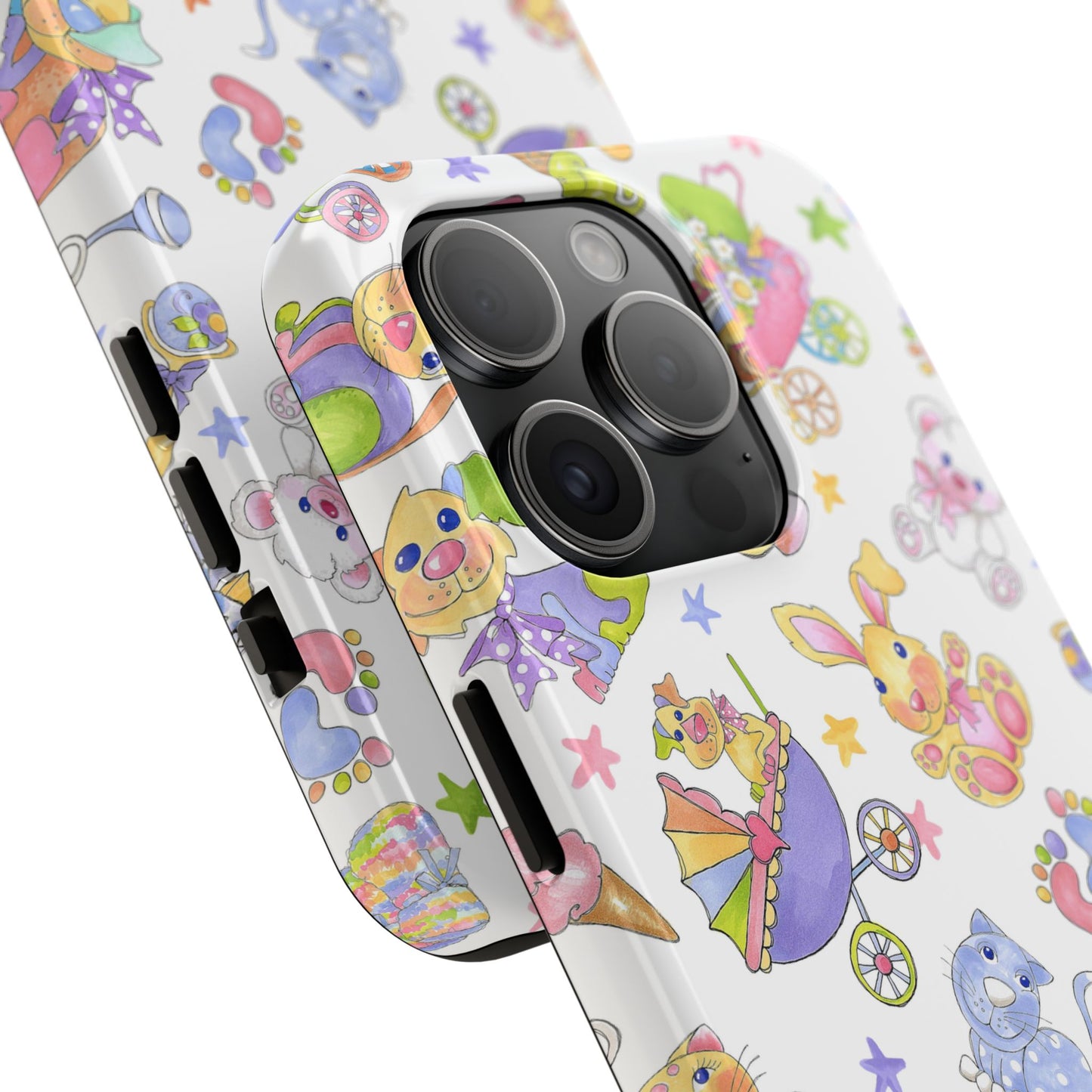 Busy Baby White Phone Case