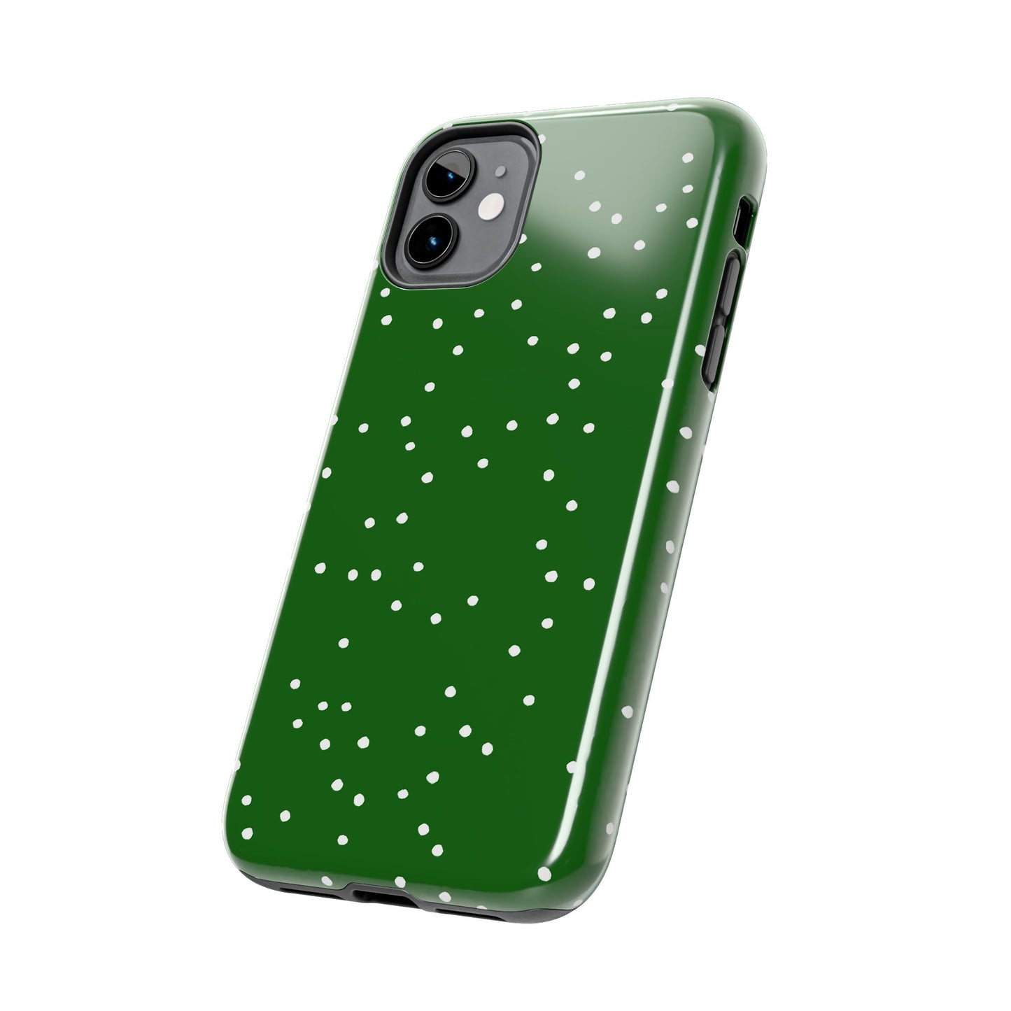 Star Dots Green Phone Case
