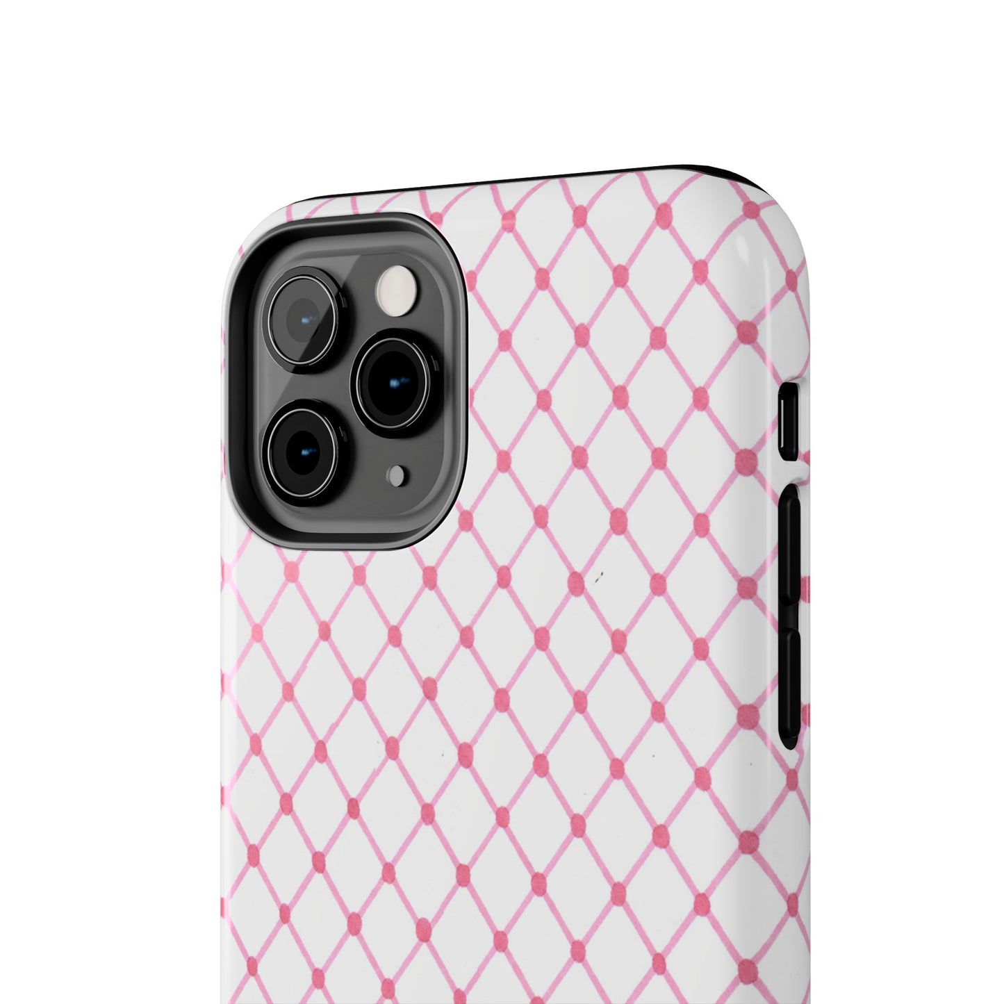 Diamond White / Pink Phone Case