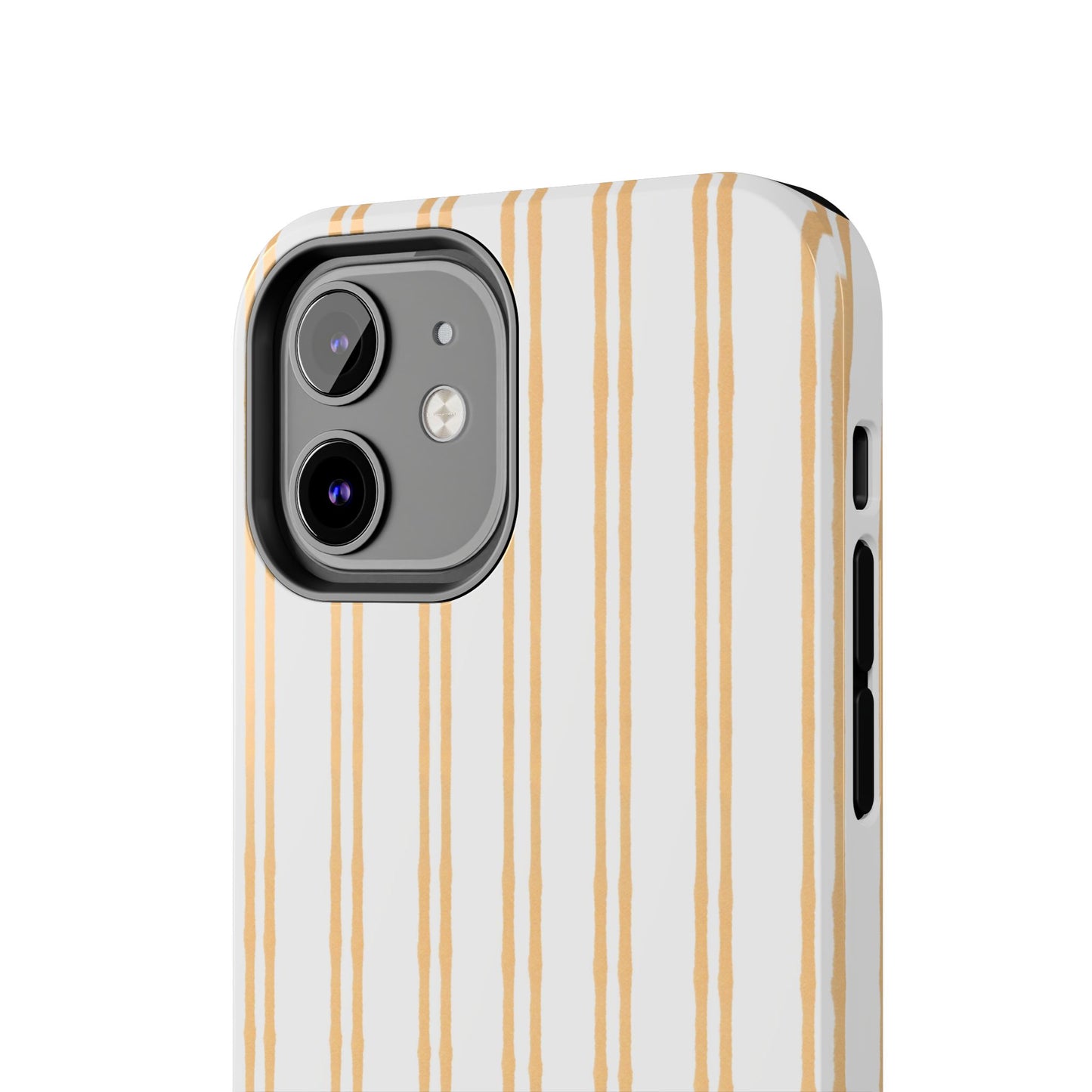 Double Stripe Yellow Phone Case
