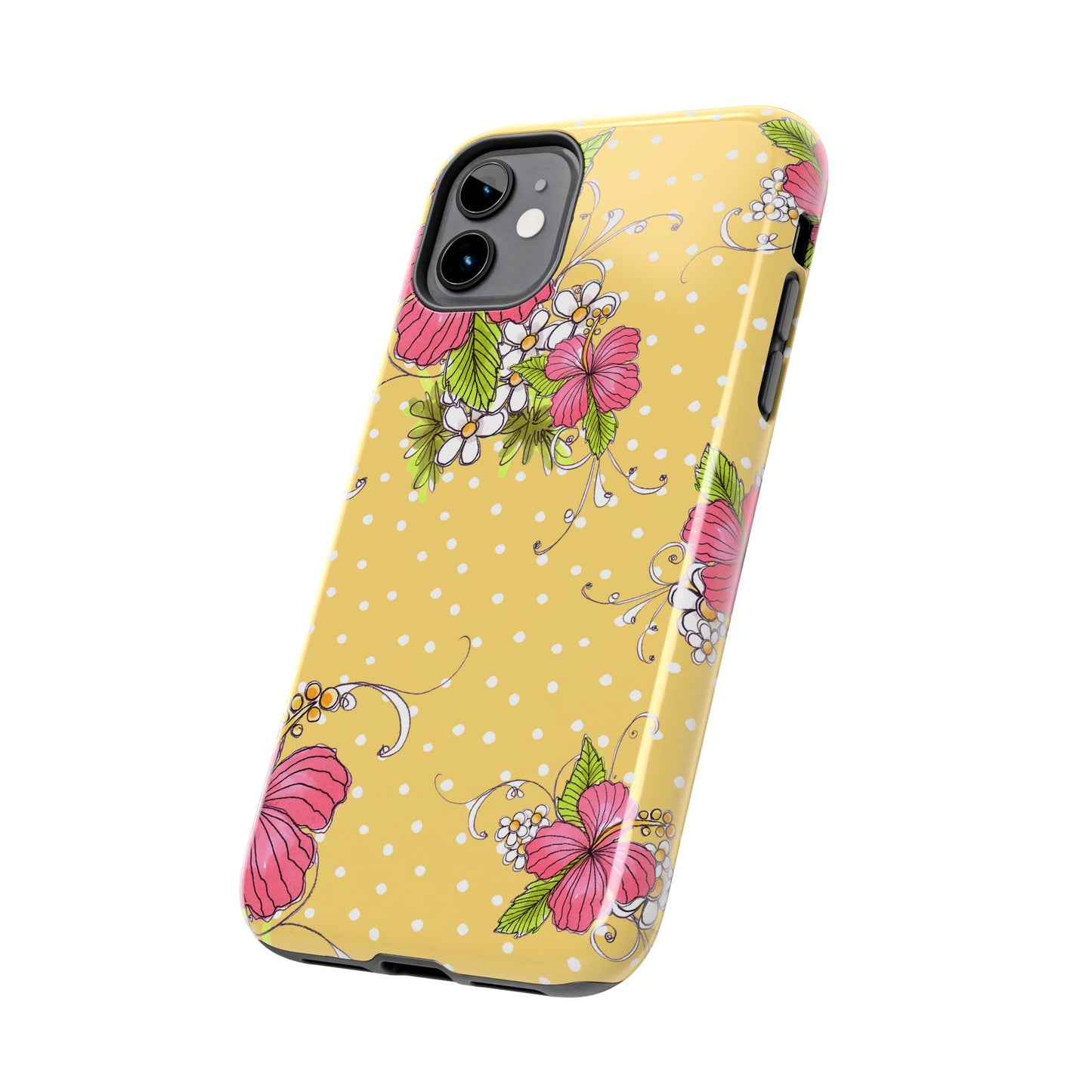 Lady Luau Yellow Phone Case