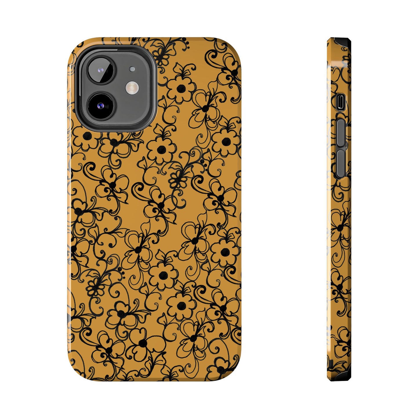 Daisy Jungle Yellow Phone Case