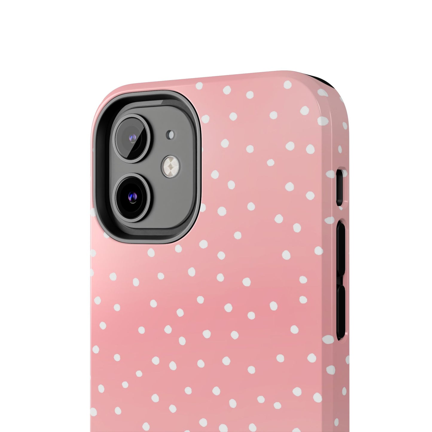 Dinky Dots Coral / White Phone Case