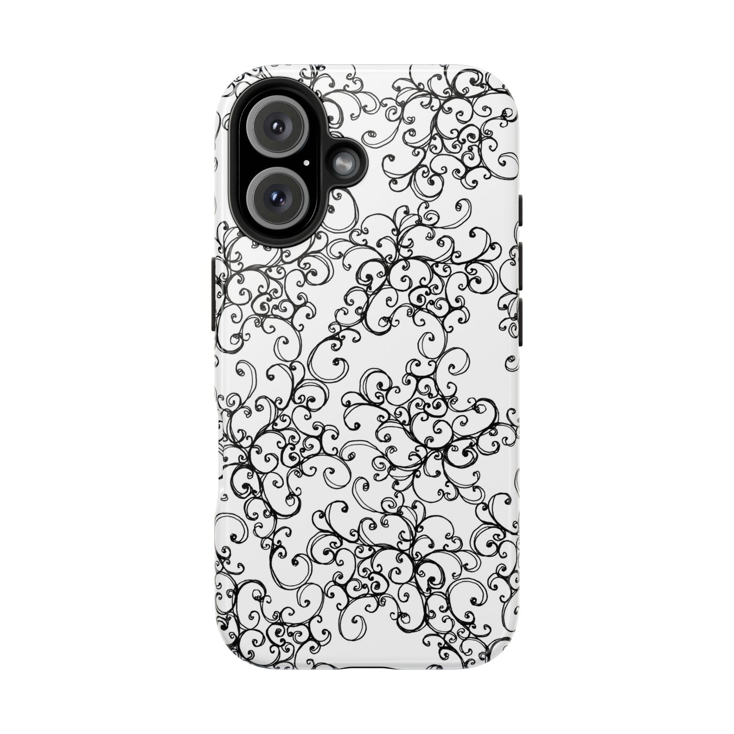 Poodle Scroll Phone Case