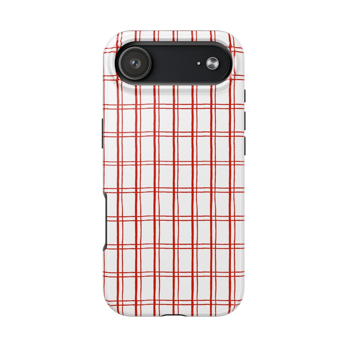 Kitchen Plaid White / Red Phone Case