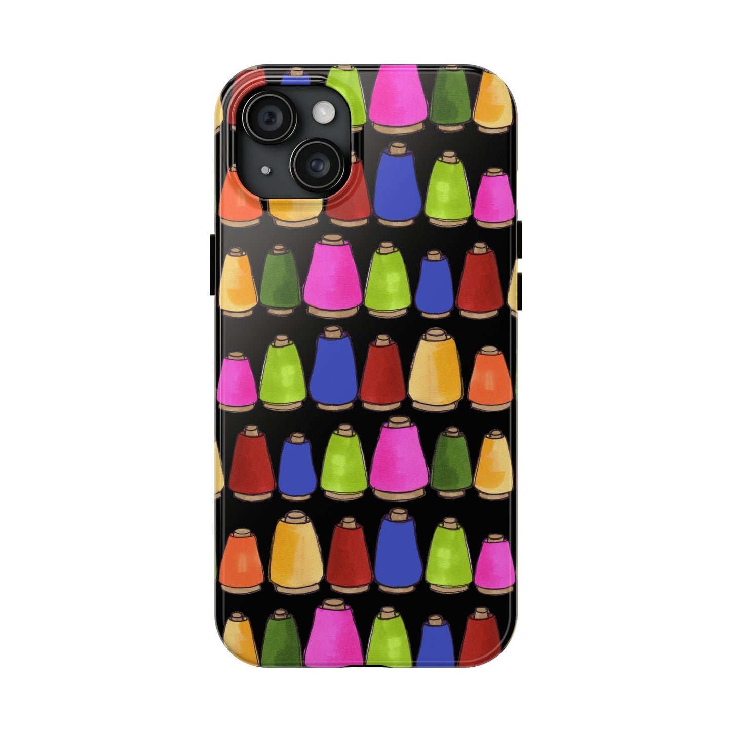 Coneiferous Black / Multi Phone Case