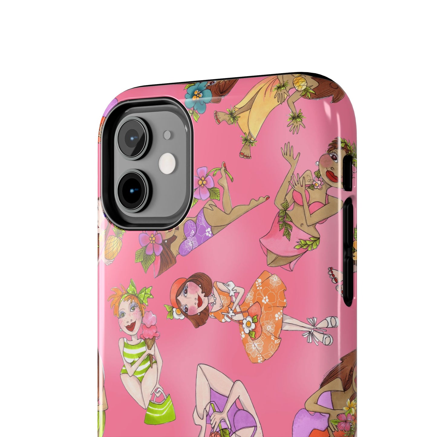 Island Toss Pink Phone Case